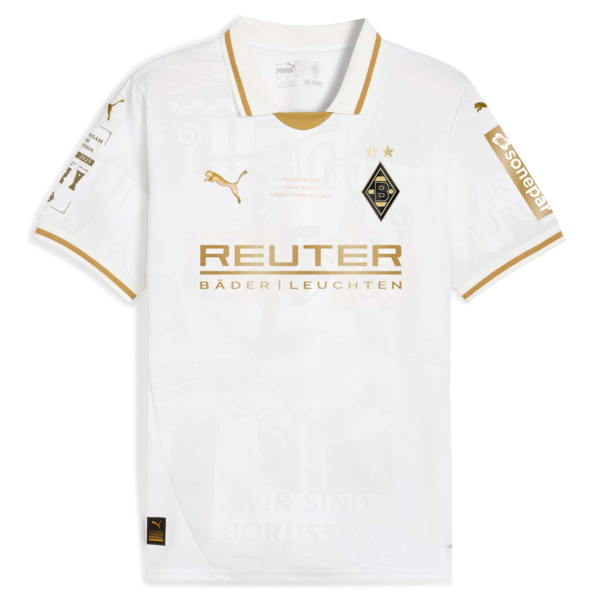 Borussia Monchengladbach 125 Aniversario Réplica 4.ª equipación 25/26