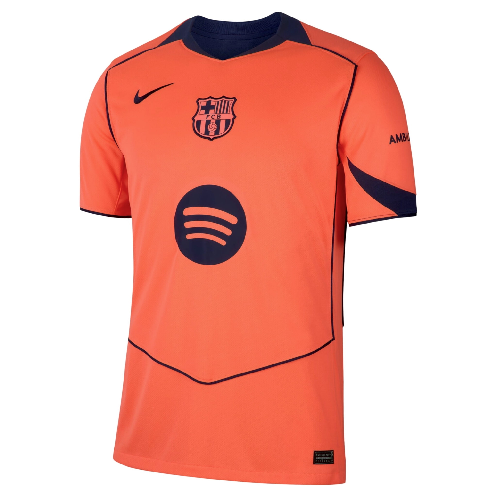 Tercera equipación Stadium FC Barcelona 2025/26 Dri-FIT